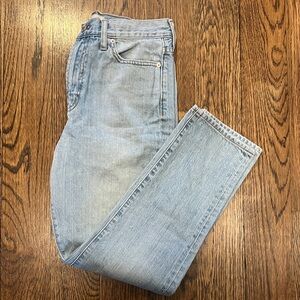 Madewell Perfect Vintage Light Blue Denim Jeans Size 28